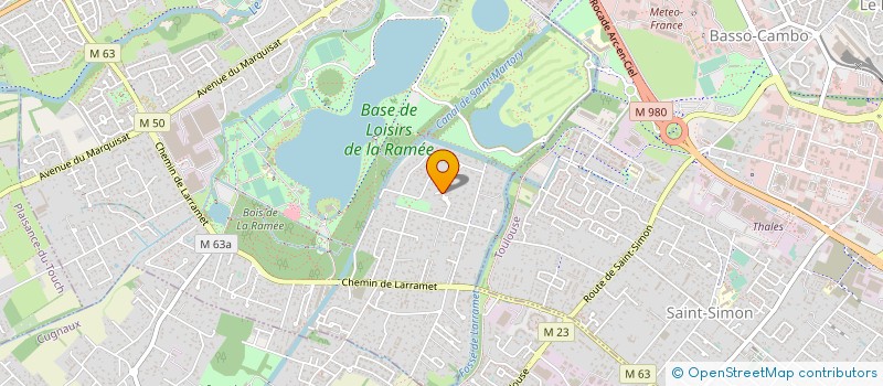 localisation de l'entreprise 853 262 673 à TOURNEFEUILLE