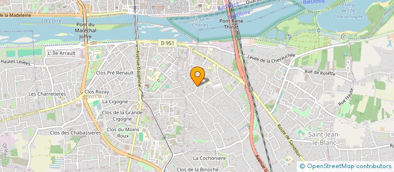 localisation de l'entreprise 853 272 771   LA FERTE-SAINT-AUBIN