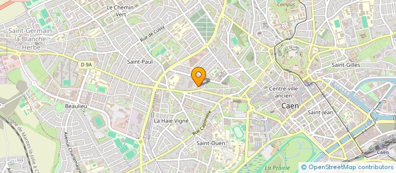localisation de l'entreprise 853 273 464  à CAEN