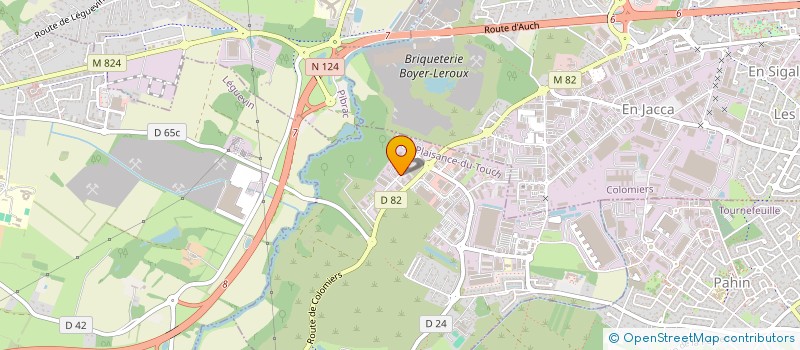 localisation de l'entreprise 853 278 604 à COLOMIERS