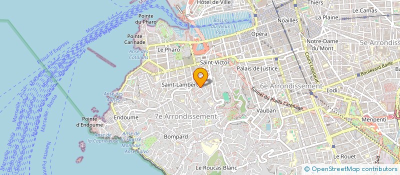 localisation de l'entreprise 853 282 820 à MARSEILLE