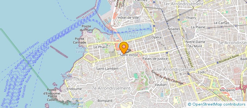 localisation de l'entreprise 853 282 929 à MARSEILLE