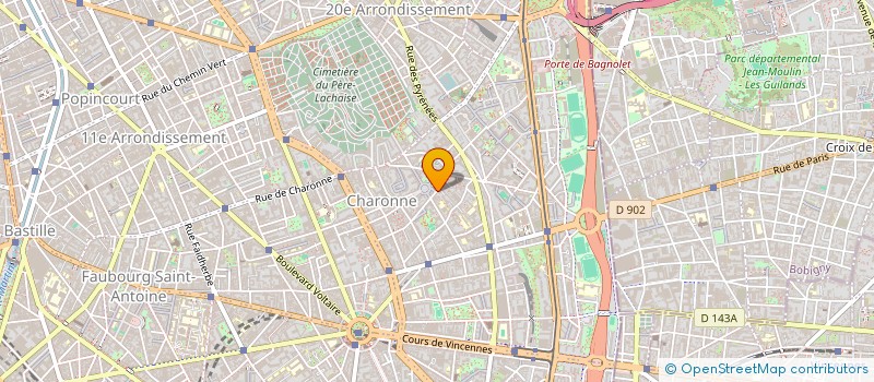 localisation de l'entreprise 853 289 312   PARIS
