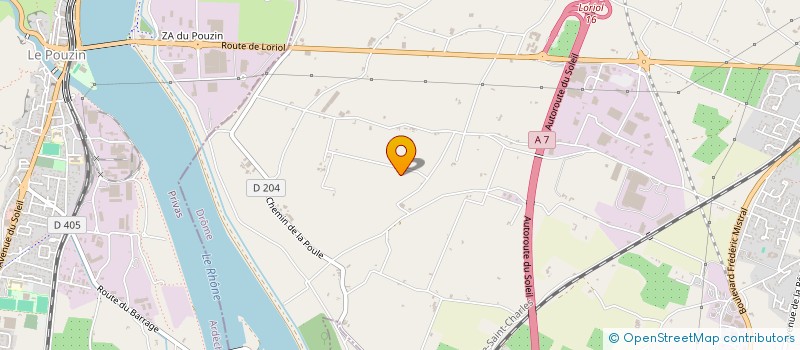 localisation de l'entreprise 853 322 857   SAULCE-SUR-RHONE