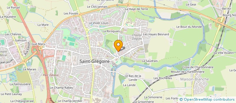 localisation de l'entreprise 853 331 551   SAINT-GREGOIRE