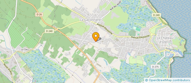 localisation de l'entreprise 853 338 382 à LE CHATEAU-D'OLERON