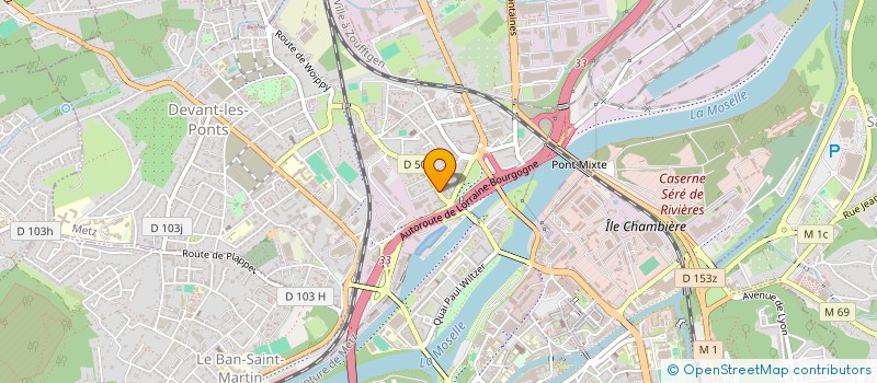 localisation de l'entreprise 853 349 165   MONTIGNY-LES-METZ