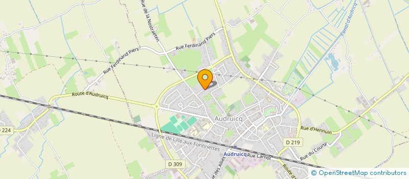 localisation de l'entreprise 853 350 189   AUDRUICQ