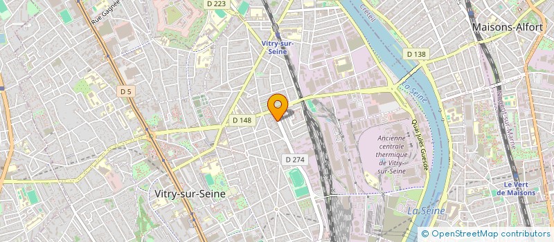 localisation de l'entreprise 853 360 451  à VITRY-SUR-SEINE