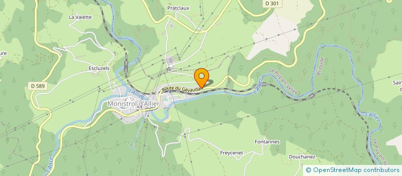 localisation de l'entreprise 853 369 908   SAINT-VIDAL