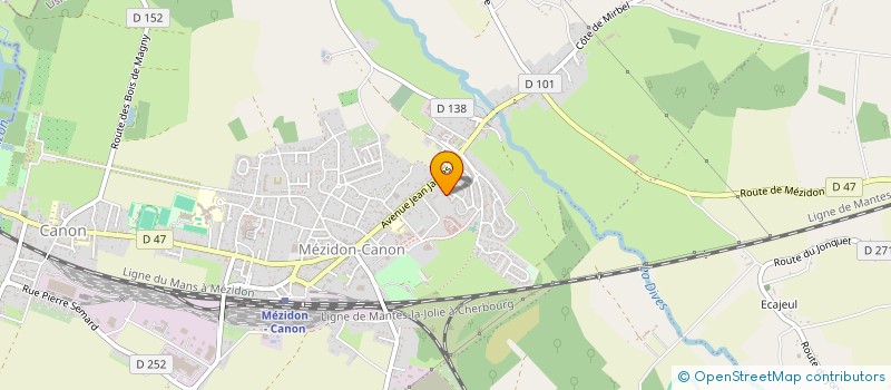 localisation de l'entreprise 853 377 034   MEZIDON VALLEE D'AUGE