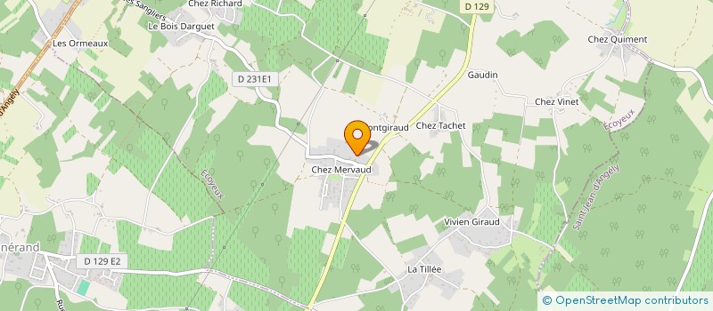 localisation de l'entreprise 853 381 432 à ECOYEUX