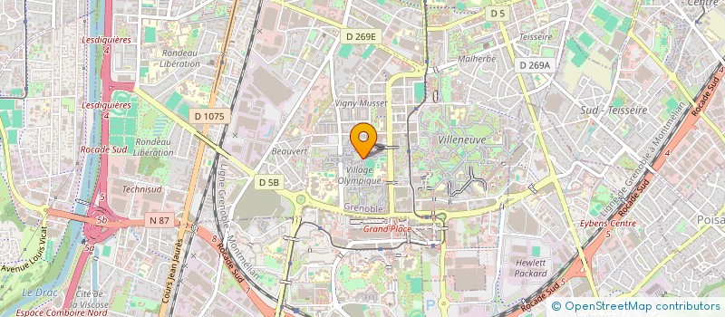 localisation de l'entreprise 853 383 982   GRENOBLE