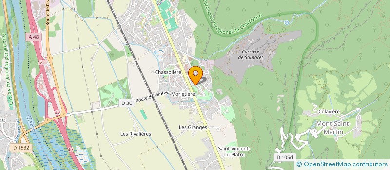 localisation de l'entreprise 853 385 938   SAINT-QUENTIN-SUR-ISERE