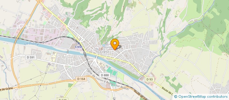 localisation de l'entreprise 853 387 538 à CREST
