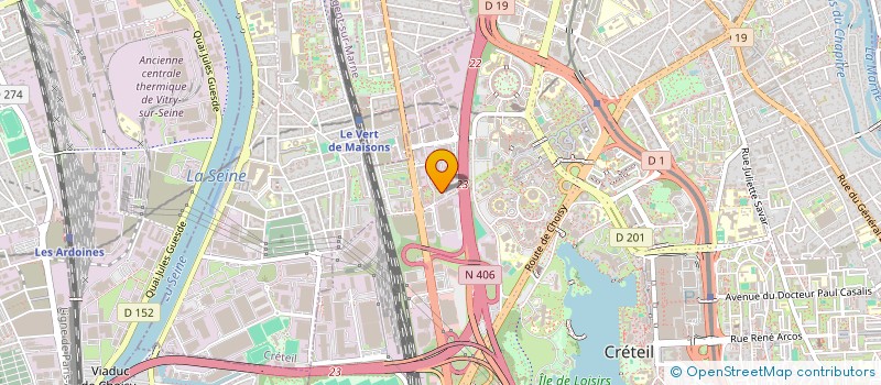 localisation de l'entreprise 853 393 106   CRETEIL