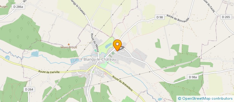 localisation de l'entreprise 853 400 364   BLANGY-LE-CHATEAU