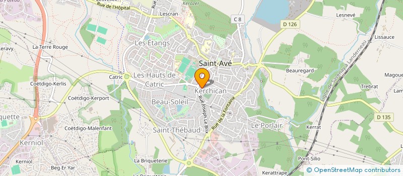 localisation de l'entreprise 853 406 783  à VANNES