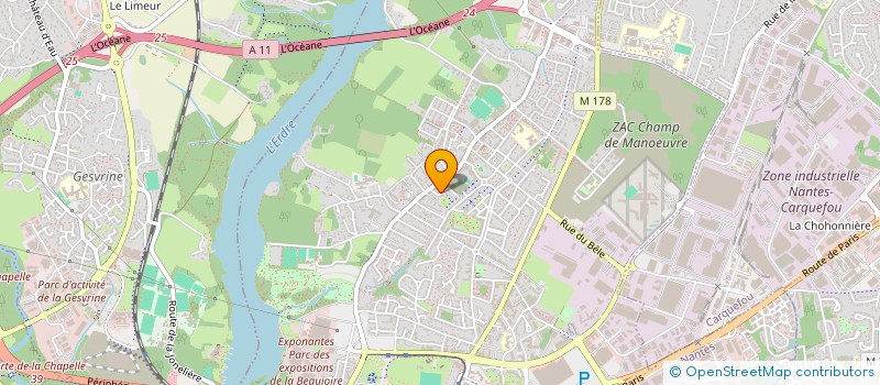 localisation de l'entreprise 853 408 771  à LA BAULE-ESCOUBLAC