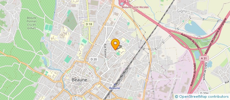 localisation de l'entreprise 853 414 043 à BEAUNE
