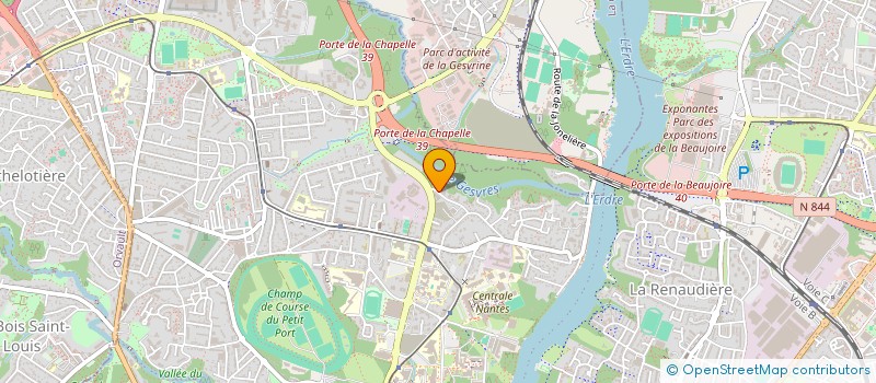 localisation de l'entreprise 853 425 387 à NANTES