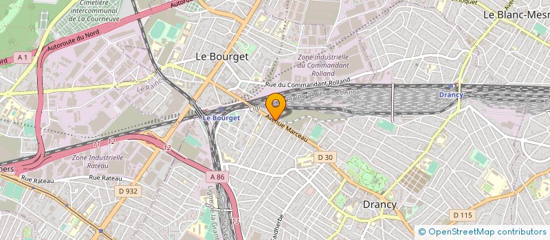 localisation de l'entreprise 853 427 573   DRANCY