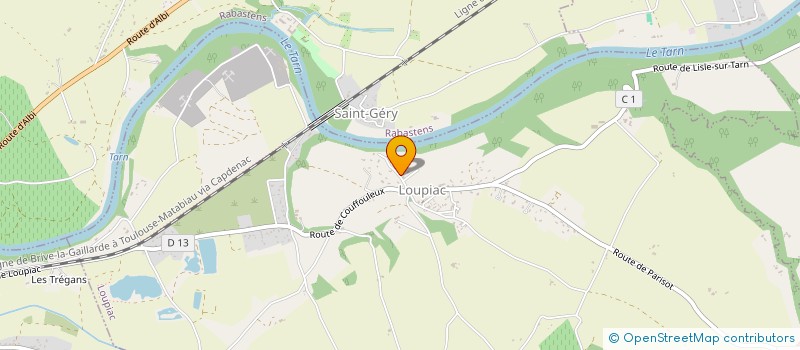 localisation de l'entreprise 853 427 755   LOUPIAC