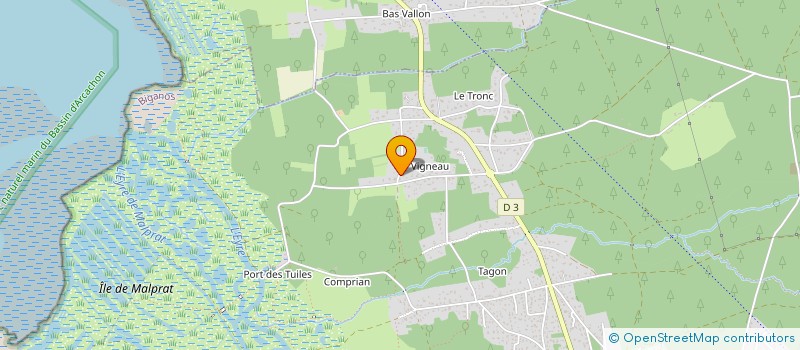 localisation de l'entreprise 853 430 064  à SAINT-ANTOINE-DE-FICALBA