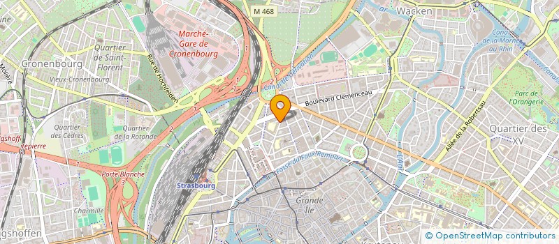 localisation de l'entreprise 853 432 490 à STRASBOURG