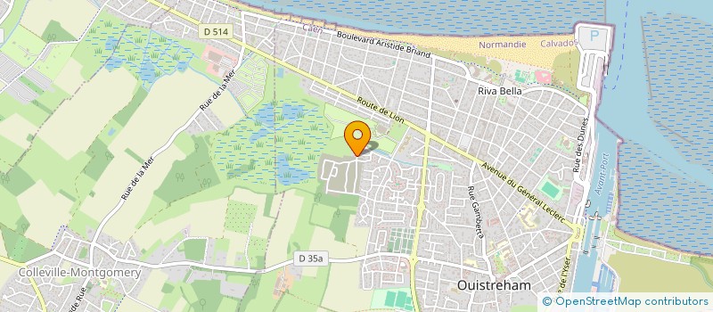 localisation de l'entreprise 853 434 256   OUISTREHAM