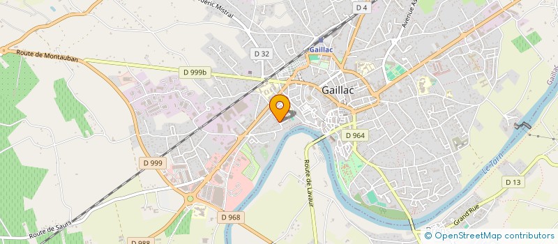 localisation de l'entreprise 853 440 618   GAILLAC
