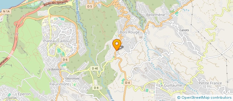 localisation de l'entreprise 853 458 586 à SAINT-PAUL