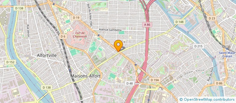 localisation de l'entreprise 853 473 502 à MAISONS-ALFORT