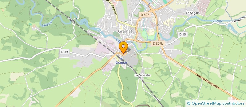 localisation de l'entreprise 853 484 624   GRAMAT