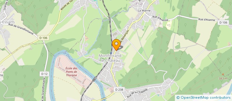 localisation de l'entreprise 853 484 699   FRASNE-LE-CHATEAU