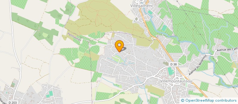 localisation de l'entreprise 853 489 268   CARCASSONNE