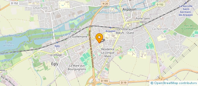 localisation de l'entreprise 853 493 518   EGLY