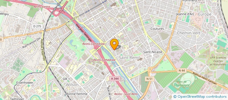 localisation de l'entreprise 853 510 006   REIMS