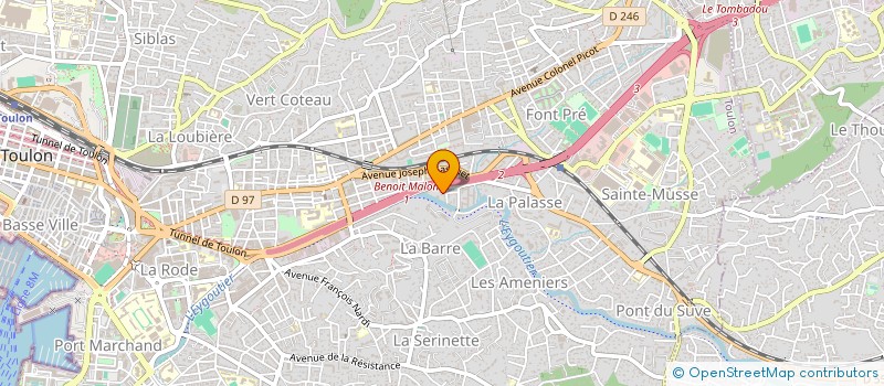 localisation de l'entreprise 853 511 061   CAROMB