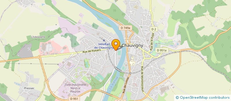 localisation de l'entreprise 853 511 327 à CHAUVIGNY