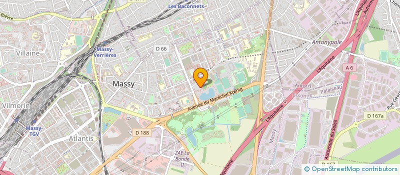localisation de l'entreprise 853 518 207 à MASSY