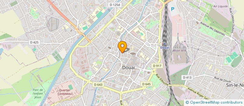 localisation de l'entreprise 853 520 997 à DOUAI