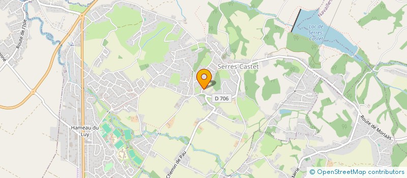 localisation de l'entreprise 853 524 270   SERRES-CASTET