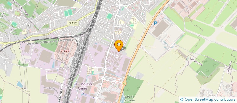 localisation de l'entreprise 853 535 078 à MOISSY-CRAMAYEL