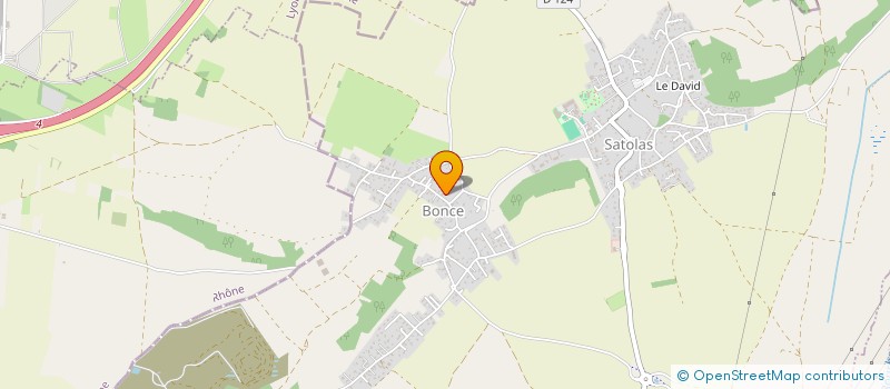 localisation de l'entreprise 853 540 888   SATOLAS-ET-BONCE