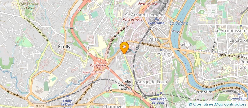 localisation de l'entreprise 853 553 303 à LYON