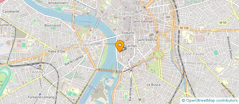 localisation de l'entreprise 853 555 886 à TOULOUSE