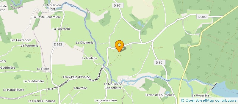 localisation de l'entreprise 853 588 580   NOUES DE SIENNE