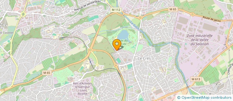 localisation de l'entreprise 853 597 045 à LE CRES