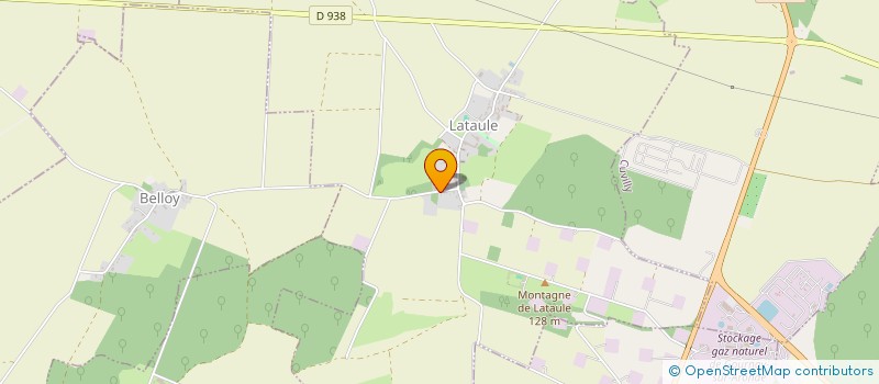 localisation de l'entreprise 853 600 666 à LATAULE